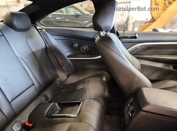 WBA3R5C54GK373884 2016 BMW 4 SERIES Black Вид задніх сидінь