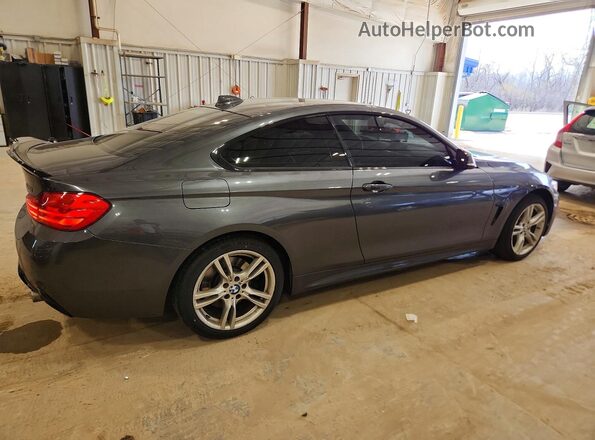 WBA3R5C54GK373884 2016 BMW 4 SERIES Black Задня права чверть