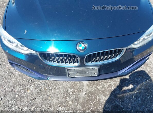 WBA3T1C52GP821911 2016 BMW 4 SERIES Blue Vista frontal