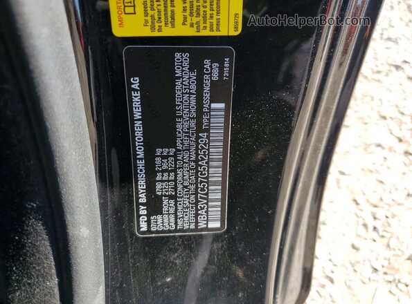WBA3V7C57G5A25294 2016 BMW 7 SERIES Black 