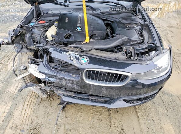 WBA3X9C5XGD869970 2016 BMW 3 SERIES Черный Вид задней части салона