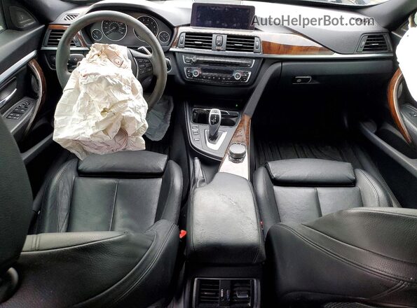 WBA3X9C5XGD869970 2016 BMW 3 SERIES Черный Вид панели приборов