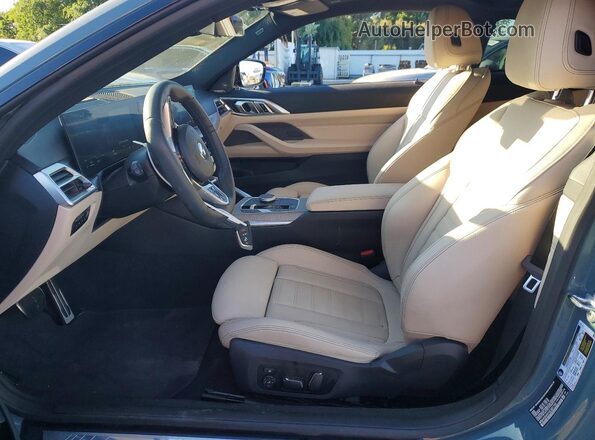 WBA43DA01SCS61750 2025 BMW 4 SERIES Gray Սալոնի դիմացի տեսք
