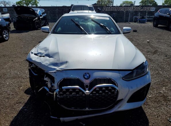 WBA43DA02TCW64346 2026 BMW 4 SERIES White Front view