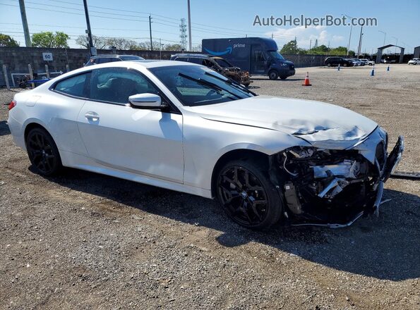 WBA43DA02TCW64346 2026 BMW 4 SERIES White Front right