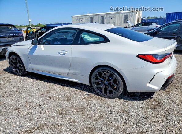 WBA43DA02TCW64346 2026 BMW 4 SERIES White Rear left