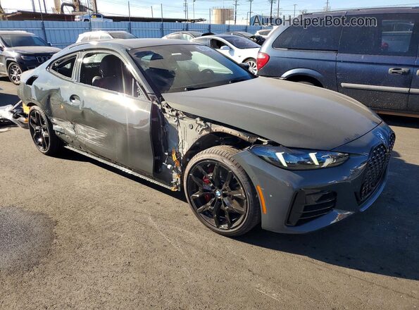 WBA43DA05TCW91816 2026 BMW 4 SERIES Gray წინა მარჯვენა