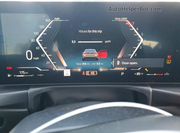 WBA43DA05TCW91816 2026 BMW 4 SERIES Gray ხელსაწყოთა პანელის ხედი