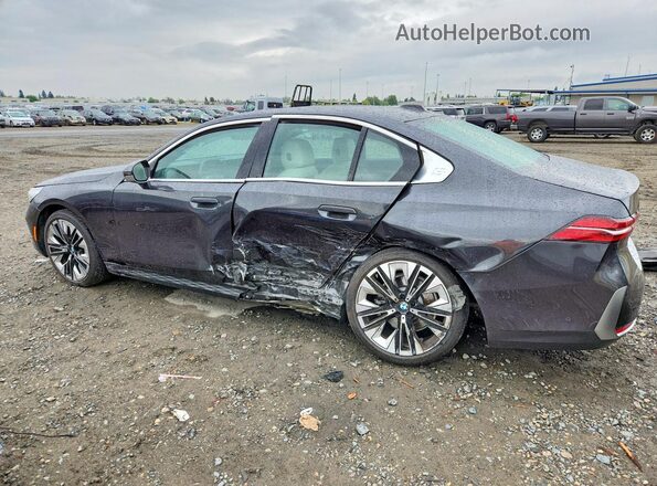 WBA43FJ01RCS76965 2024 BMW 5 SERIES Black Հետևի ձախ