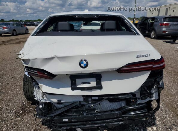 WBA43FJ06TCW26775 2026 BMW 5 SERIES White Vista trasera