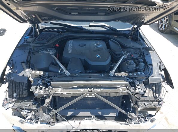 WBA43FJ07RCR24518 2024 BMW 5 SERIES Silver უკანა ხედი