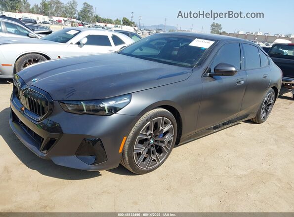 WBA43FJ09SCU39383 2025 BMW 5 SERIES Dark Blue Front left