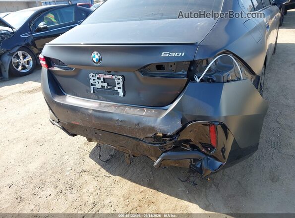 WBA43FJ09SCU39383 2025 BMW 5 SERIES Dark Blue Front view