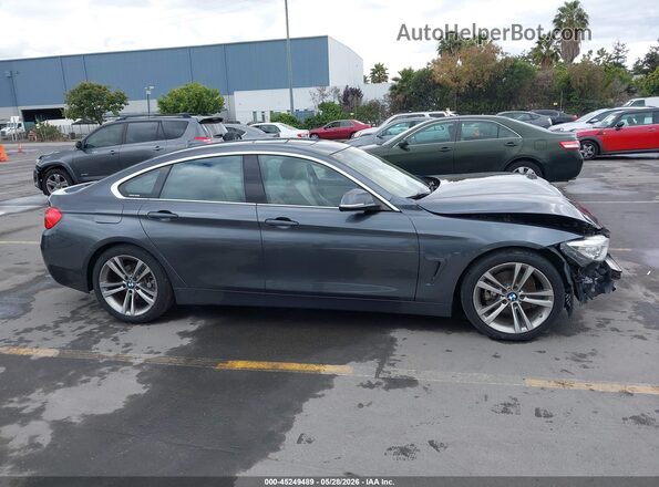 WBA4A9C57GG506756 2016 BMW 4 SERIES Gray Вид задньої частини салону