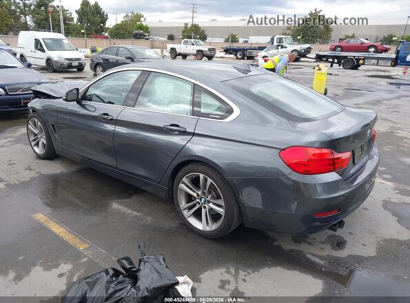 WBA4A9C57GG506756 2016 BMW 4 SERIES Gray Задня ліва чверть