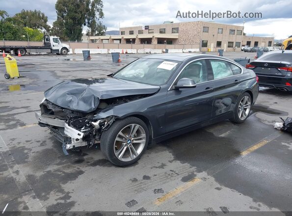 WBA4A9C57GG506756 2016 BMW 4 SERIES Gray Передня ліва чверть