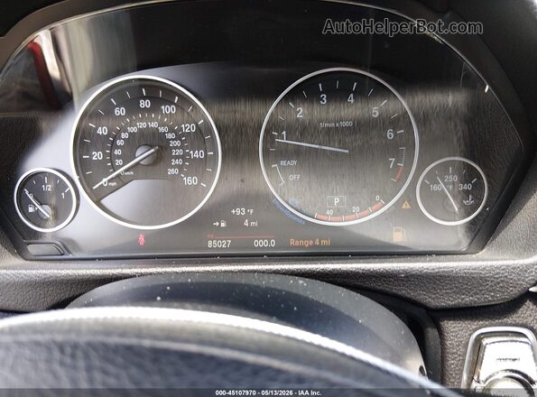 WBA4A9C59GGL87995 2016 BMW 4 SERIES Red Widok tylnych siedzeń