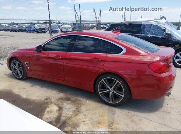 WBA4A9C59GGL87995 2016 BMW 4 SERIES Red Widok wnętrza 360 stopni