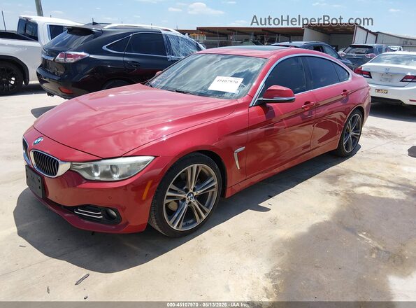 WBA4A9C59GGL87995 2016 BMW 4 SERIES Red Przód lewy