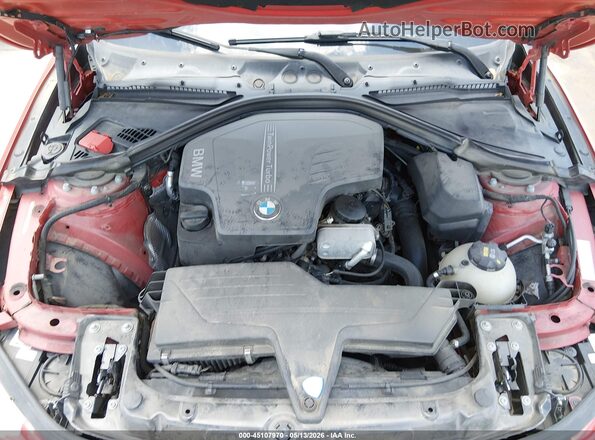 WBA4A9C59GGL87995 2016 BMW 4 SERIES Red Widok z tyłu