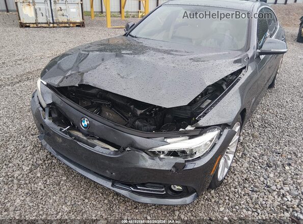 WBA4B1C5XGG241863 2016 BMW 4 SERIES Gray Widok z przodu