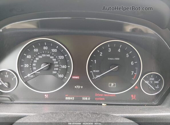 WBA4B1C5XGG241863 2016 BMW 4 SERIES Gray Widok tylnych siedzeń