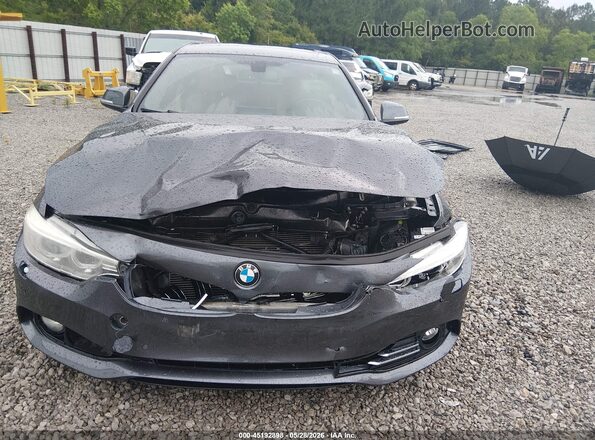 WBA4B1C5XGG241863 2016 BMW 4 SERIES Gray Widok zestawu wskaźników