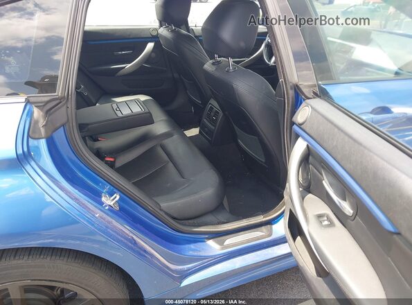 WBA4C9C52GG137492 2016 BMW 7 SERIES Blue Widok naklejki z numerem VIN