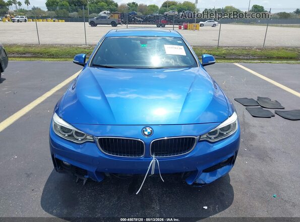 WBA4C9C52GG137492 2016 BMW 7 SERIES Blue Widok zestawu wskaźników