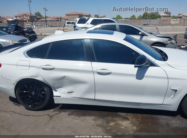 WBA4F7C30HG788342 2017 BMW 4 SERIES White Вид задньої частини салону