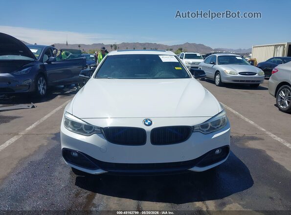 WBA4F7C30HG788342 2017 BMW 4 SERIES White Вид щитка приладів
