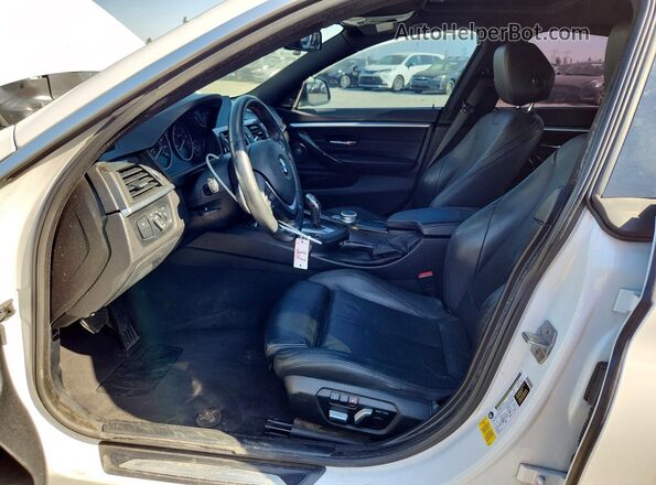 WBA4F7C37HG789066 2017 BMW 4 SERIES White Vista interior delantera