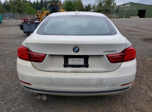 WBA4F7C38HG787598 2017 BMW 4 SERIES White Rear view