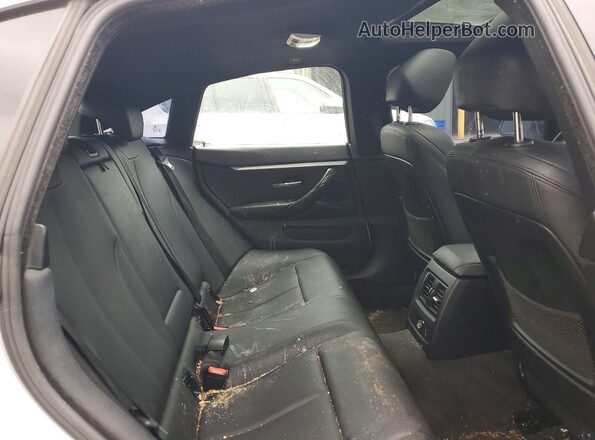 WBA4F7C38HG787598 2017 BMW 4 SERIES White Rear seats view