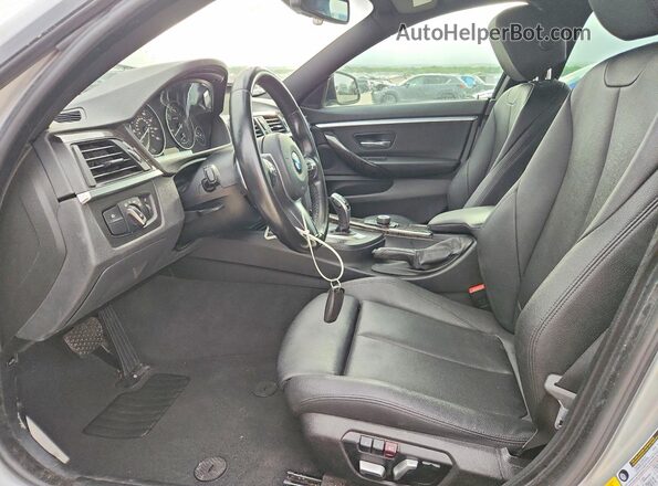 WBA4F7C3XHG787523 2017 BMW 4 SERIES Silver Вид салону спереду