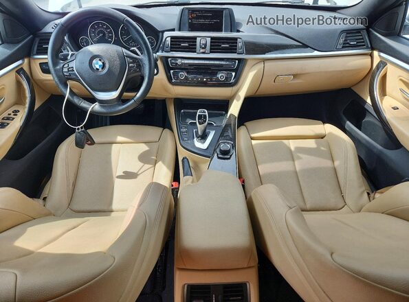 WBA4F7C54HG437757 2017 BMW 4 SERIES White Առջևի վահանակի տեսք
