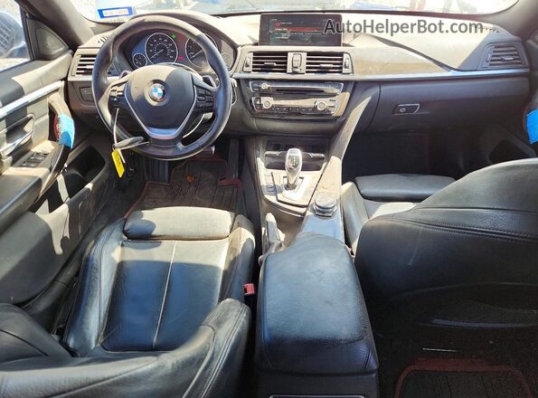 WBA4F7C57HG787240 2017 BMW 4 SERIES Silver Вид панелі приладів
