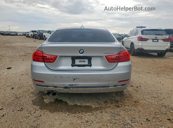WBA4F7C57HG787240 2017 BMW 4 SERIES Silver Вид ззаду