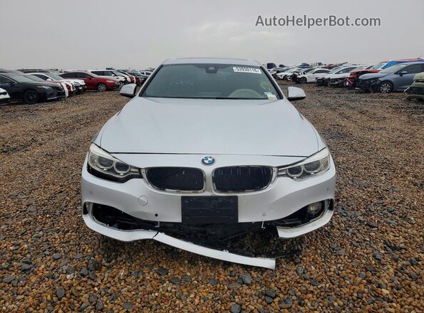WBA4F7C57HG787240 2017 BMW 4 SERIES Silver Вид спереду