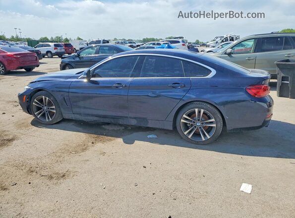 WBA4J1C01LCE52770 2020 BMW 4 SERIES Blue Задня ліва чверть