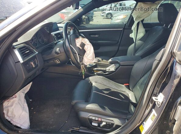 WBA4J1C01LCE52770 2020 BMW 4 SERIES Blue Вид салону спереду