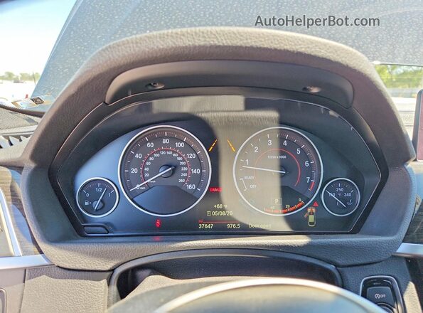 WBA4J1C09LCD55140 2020 BMW 4 SERIES Черный Вид щитка приборов