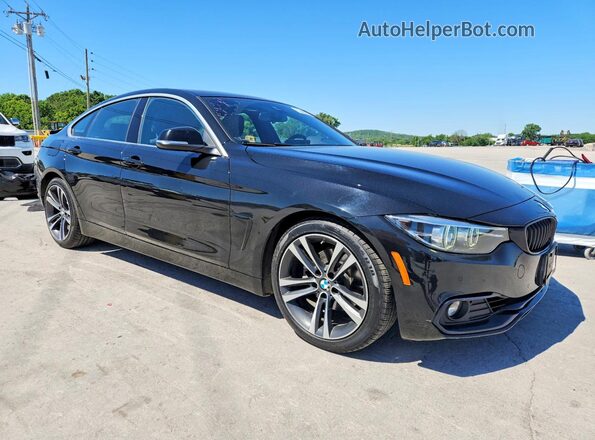 WBA4J1C09LCD55140 2020 BMW 4 SERIES Черный Передняя правая четверть