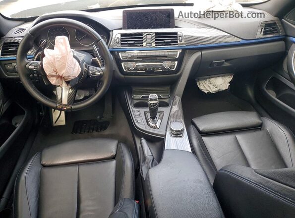 WBA4J1C0XLCD48424 2020 BMW 4 SERIES Black Առջևի վահանակի տեսք