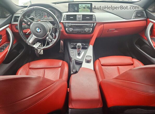 WBA4J1C59KBM12353 2019 BMW 4 SERIES White წინა პანელის ხედი