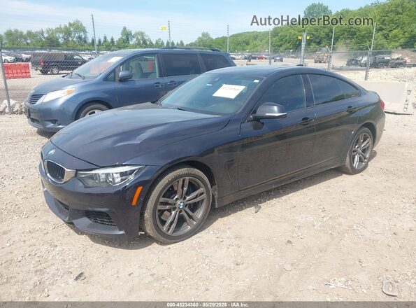 WBA4J3C53JBG91361 2018 BMW 4 SERIES Черный Передняя левая четверть