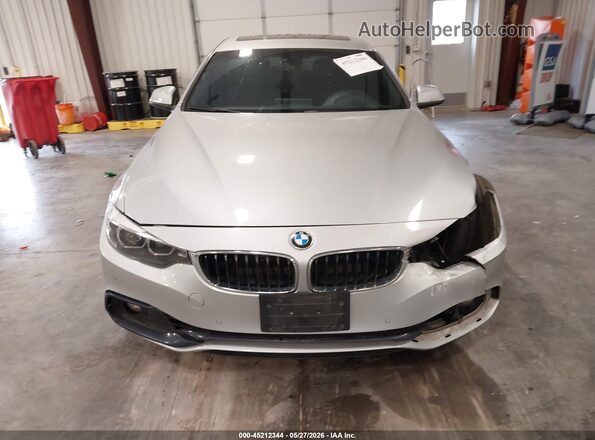 WBA4J3C59JBL04504 2018 BMW 4 SERIES Silver Instrument cluster view