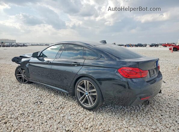 WBA4J5C51JBF07871 2018 BMW 4 SERIES Black Հետևի ձախ
