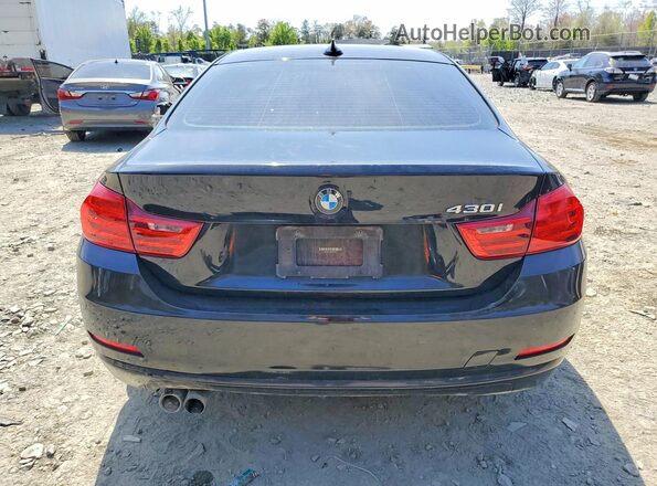 WBA4R7C56HK876401 2017 BMW 4 SERIES Black უკანა ხედი