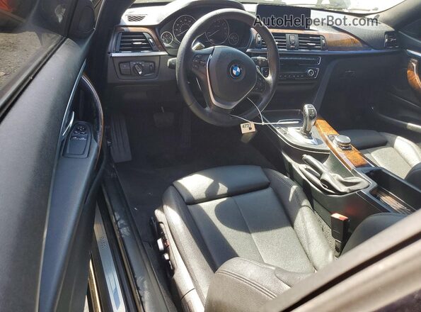 WBA4R7C56HK876401 2017 BMW 4 SERIES Black წინა პანელის ხედი
